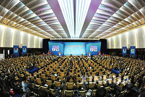 中国－东盟自贸区建成庆祝仪式会场