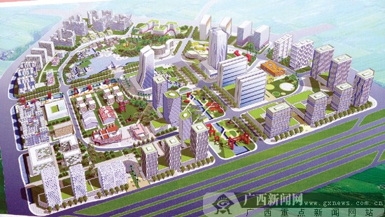 南宁“三城两中心”开工 “智慧谷”将崛起蒲庙镇