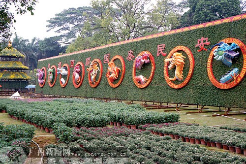 南宁动物园“首届大型中华名菊文化节”即将举行