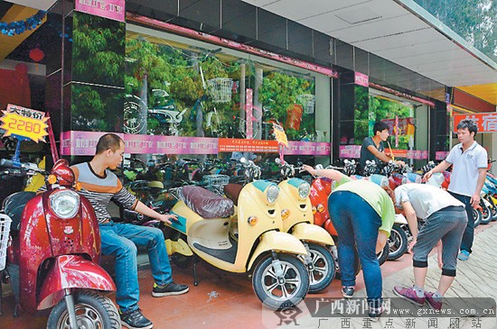 多个电动车品牌有
