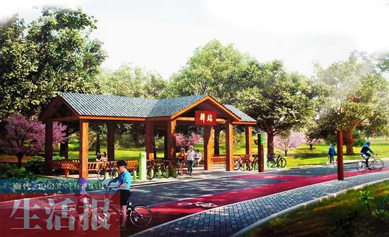 南宁青秀山将建20公里红色